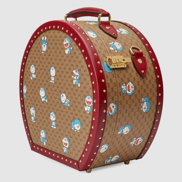 グッチ ドラえもん ハットケース 大人気 偽物 602370 2TJAG 8580